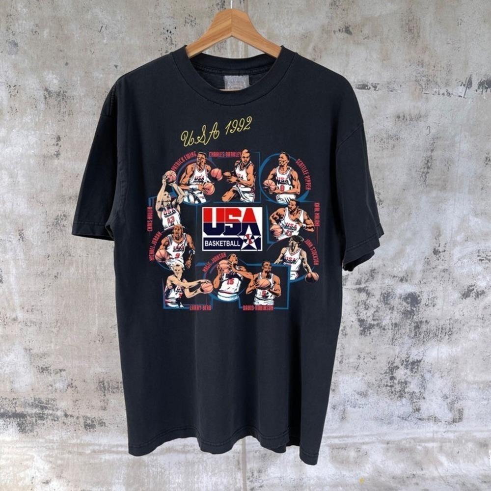 Dream Team 1992 Nba Unisex Tee Shirt Gift For Fan Tshirt